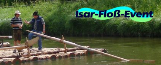 Isar-Floß-Event